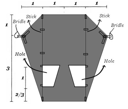 风筝制作过程构造图