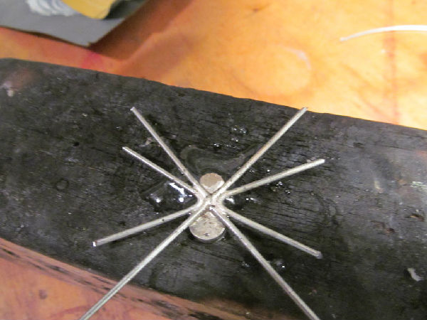 蜘蛛腿安装焊接