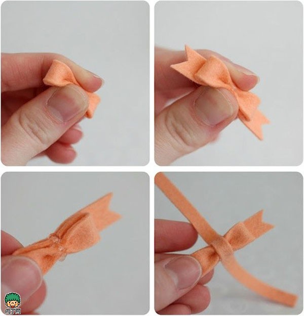 饰品DIY 用曲别针diy大度的蝴蝶结胸针教程教你