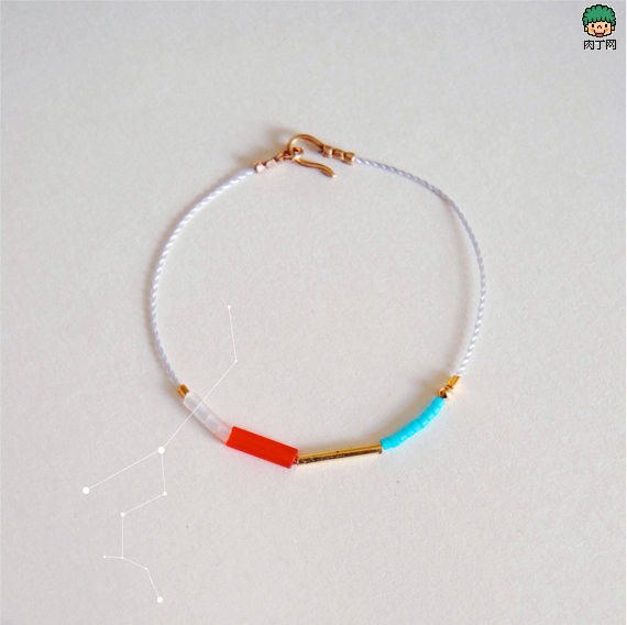 Capella: Grey Beaded Bracelet