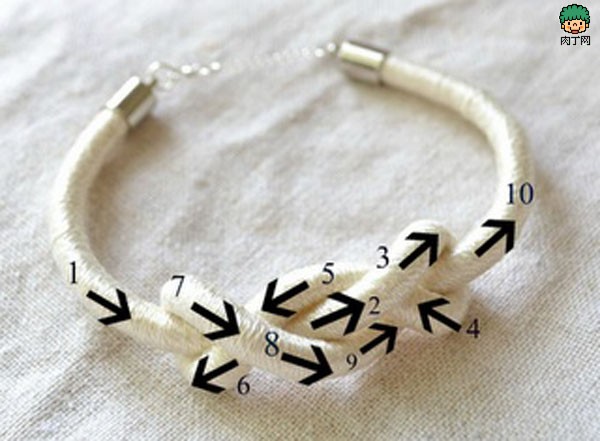 DIY创意手工编织手链 漂亮大方的手链DIY教程教你