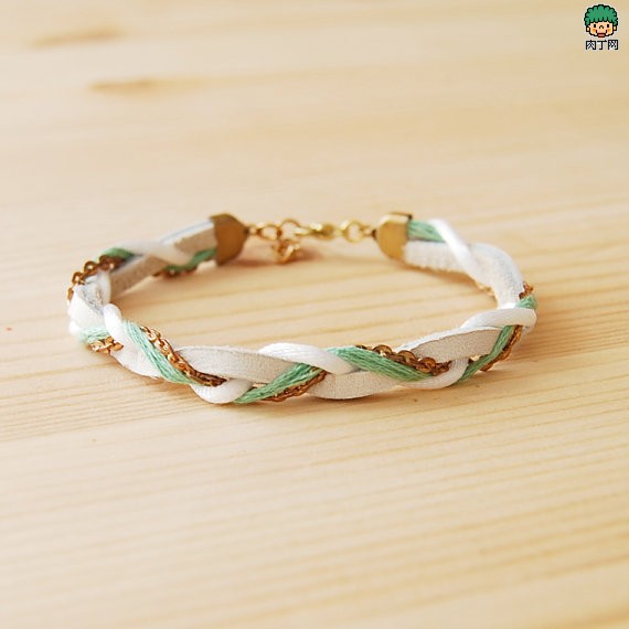 DIY创意手工编织手链 漂亮大方的手链DIY教程教你