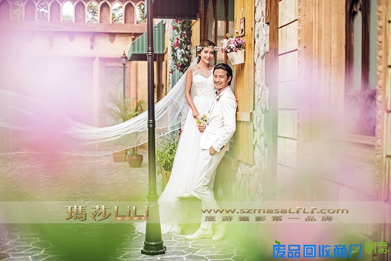 旅游婚纱摄影【玛莎lili】打造欧式唯美婚纱照