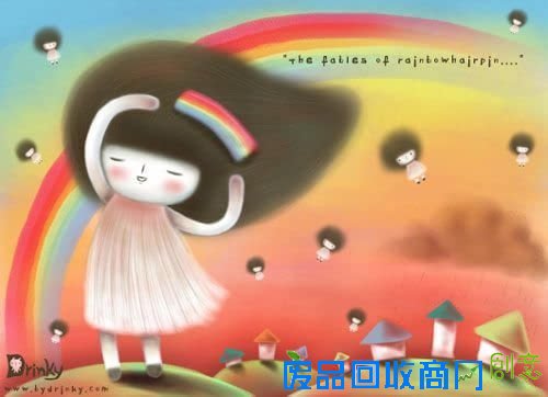 唯美插画手绘美图伤感二次元图片