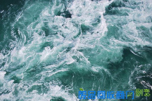 唯美意境蓝色系阳光海岸伤感意境图片