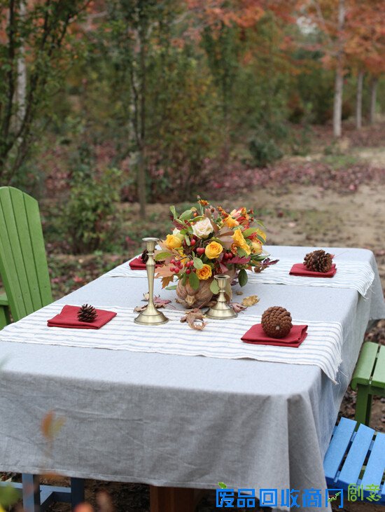 生活专栏：小院教你DIY万圣节郊游南瓜桌花