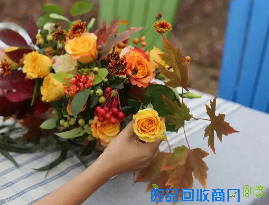 生活专栏：小院教你DIY万圣节郊游南瓜桌花