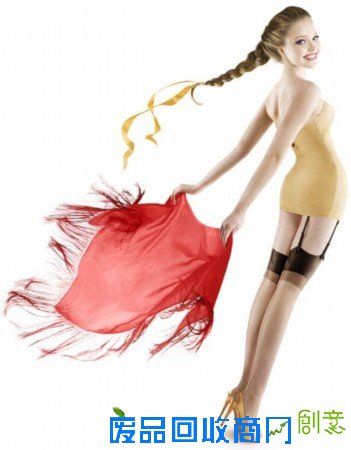 俄罗斯美女全身彩绘半透明内衣 性感俏皮可爱