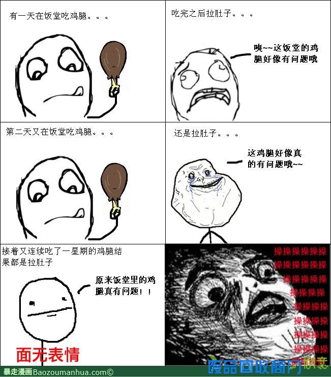 暴走漫画(rage comics):肚子