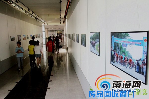 环岛赛十周年摄影展在海口开展 展出90张美图(图)