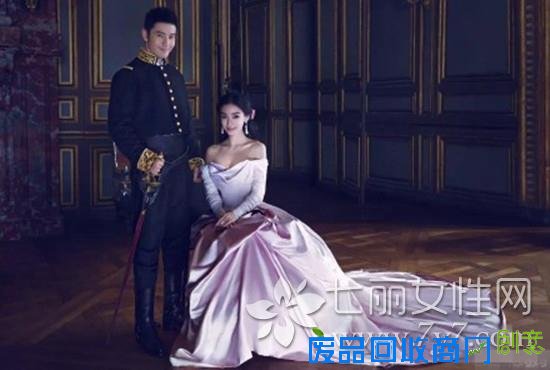 黄晓明Angelababy今日大婚 唯美婚纱照曝光 马云任证婚人