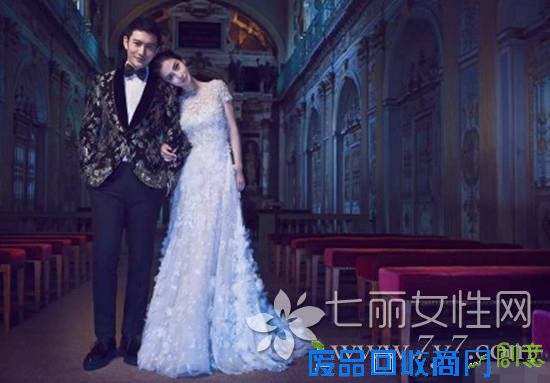 黄晓明Angelababy今日大婚 唯美婚纱照曝光 马云任证婚人