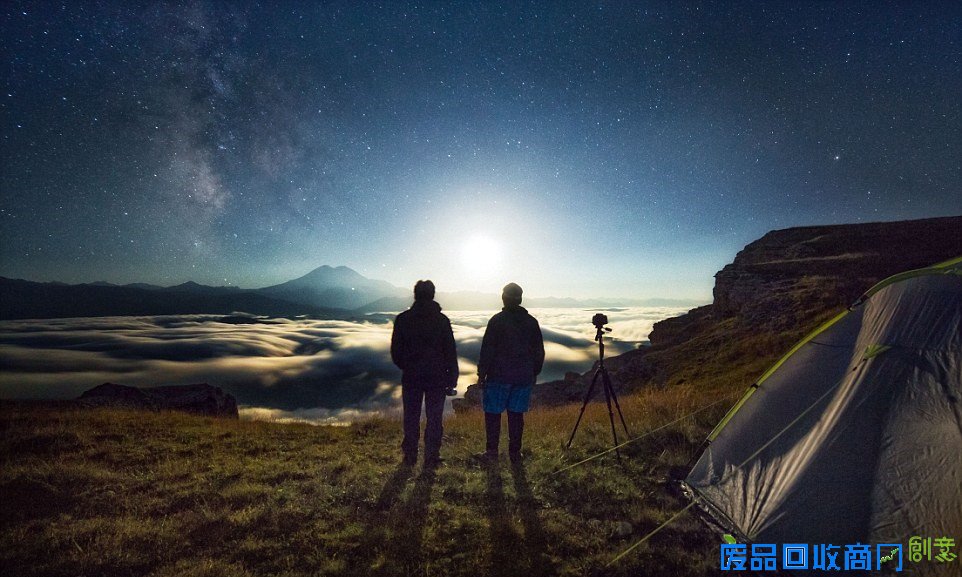 俄男子拍银河系美图 璀璨星空让人沉醉(高清组图)