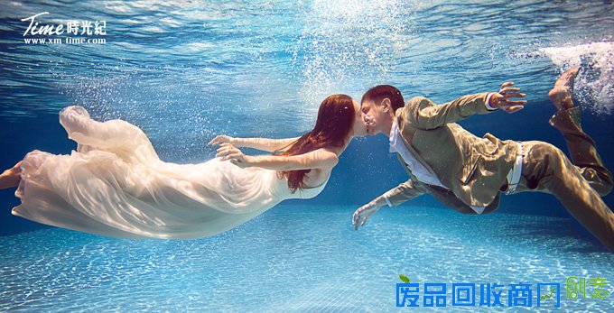 建议你拍拍水下的,看起来还不错 水下摄影 唯美 婚纱 写真