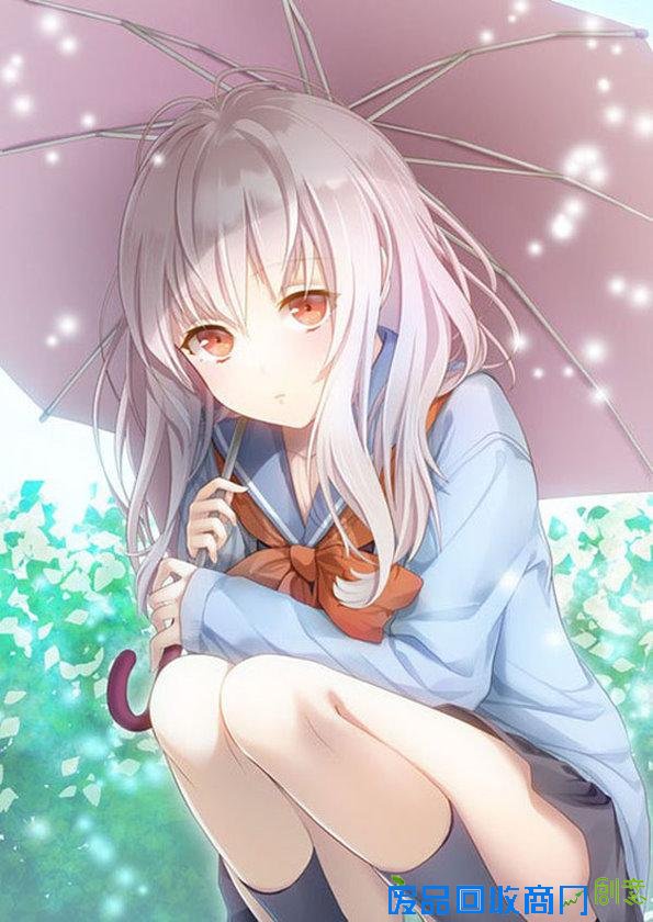 唯美插画二次元少女动漫卡通美图