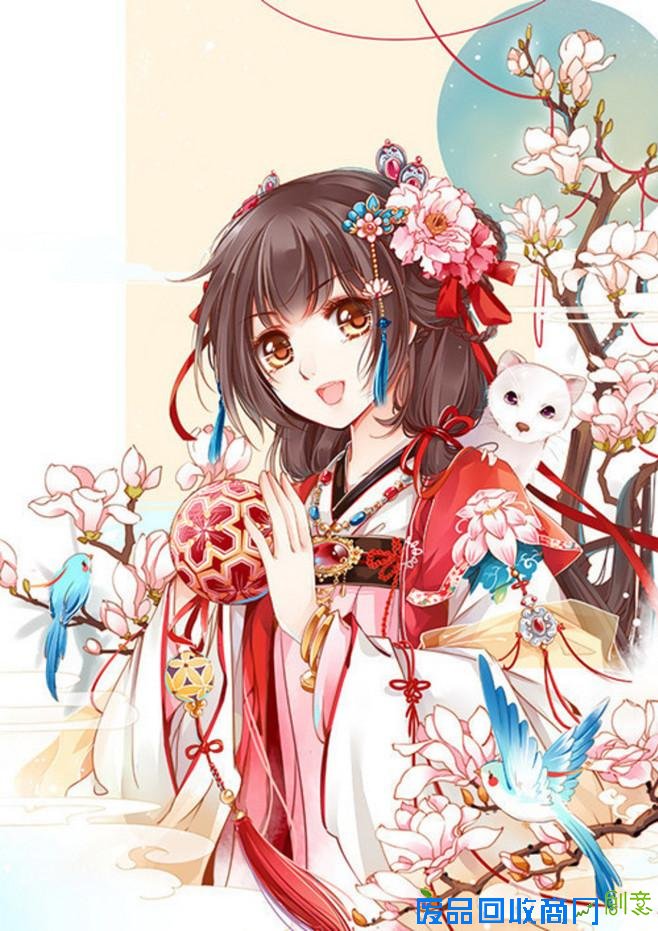 唯美插画二次元少女动漫卡通美图