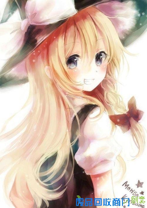 唯美插画二次元少女动漫卡通美图