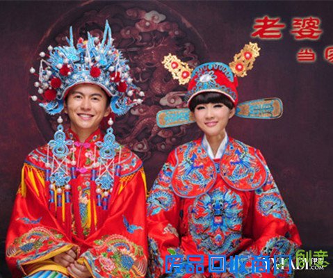 【图】凤冠霞帔唯美图片欣赏 真正的古典美