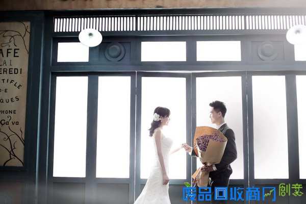 婚纱照欣赏个性从婚纱照开始