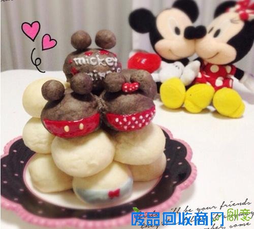 创意面包来袭  日本现超萌新奇3D面包