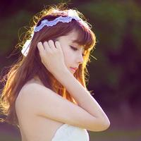 小女孩头像可爱单纯 