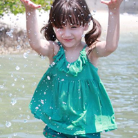 单纯可爱个性的小女孩头像 是不是喜欢上他了 