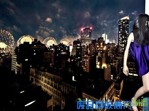 韩国美女摄影师 高空玩命自拍