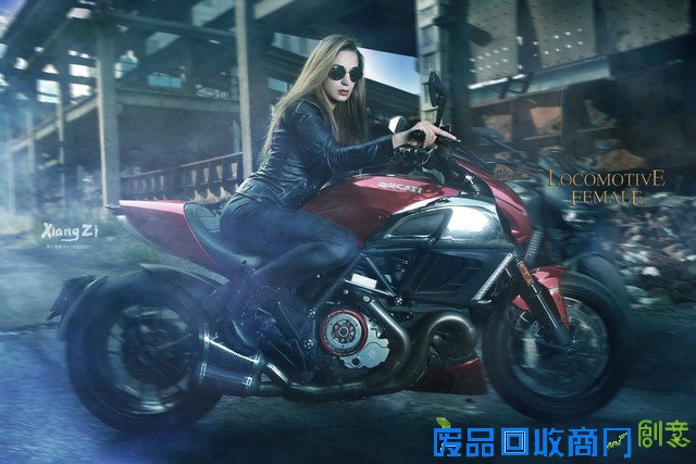 场景氛围很重要 摄影论坛美女图赏精选