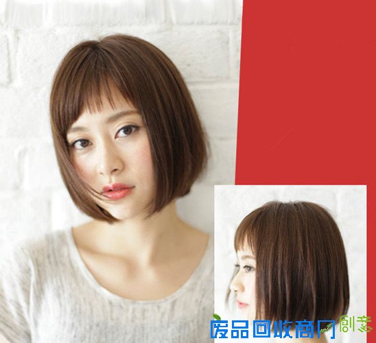 时尚可爱短发发型图片,可爱短发发型,可爱女生短发发型图片