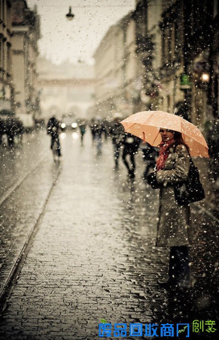 唯美伤感lomo小清新雨中美景意境图片