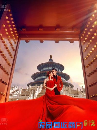 中国风婚纱照,V视觉摄影礼服任你选