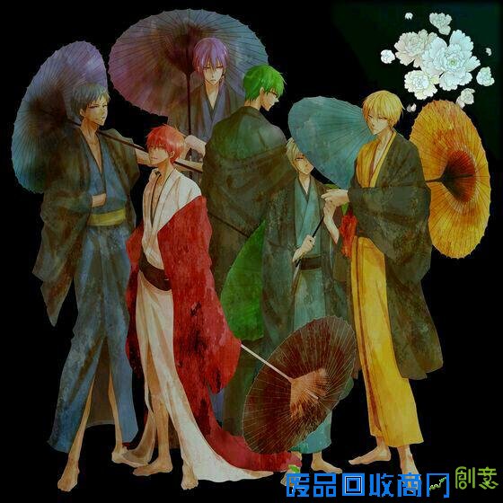 唯美插画二次元意境卡通伤感插画图片