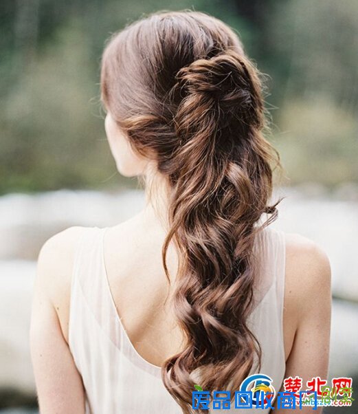 婚纱照新娘发型 打造唯美新娘造型