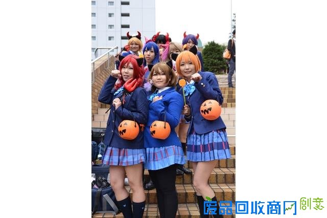 今年池袋万圣节COSPLAY活动图片REPO