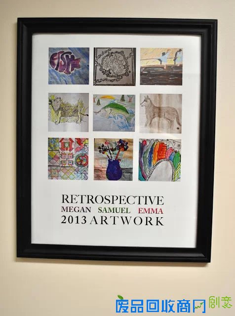 16个好创意帮爸爸妈妈永久保存孩子的图画