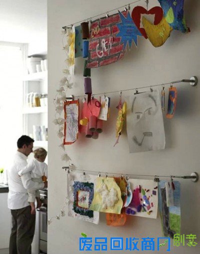 16个好创意帮爸爸妈妈永久保存孩子的图画