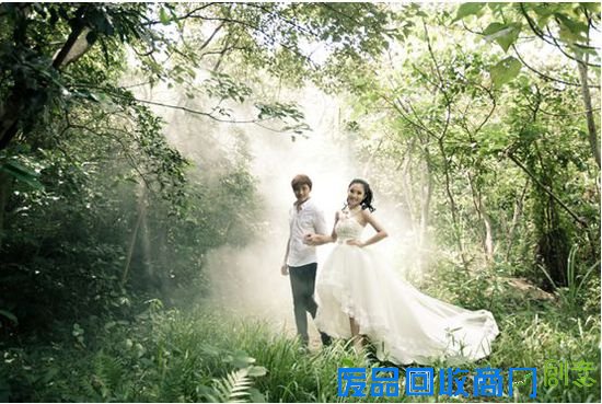 深圳婚纱摄影玛莎LiLi工作室塑造自然唯美温馨浪漫的婚纱照