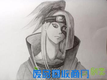 迪达拉蝎可爱头像 