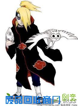 迪达拉可爱头像 