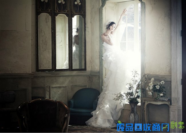 唯美古典高雅 韩式婚纱照不只有小清新!