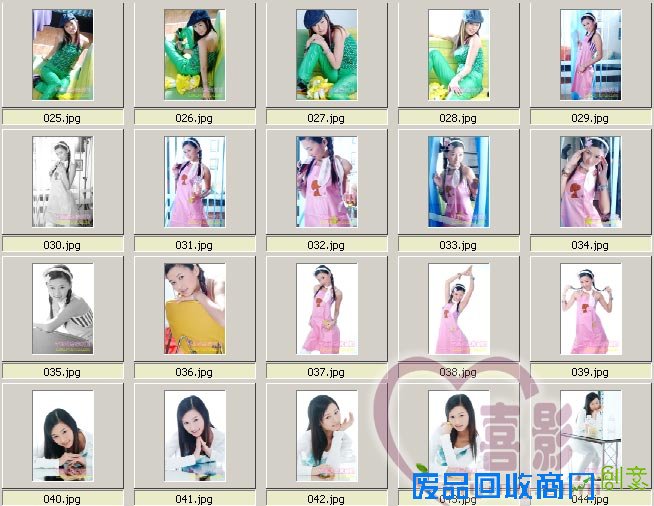 正定婚纱摄影正定花田喜事婚纱摄影个人写真