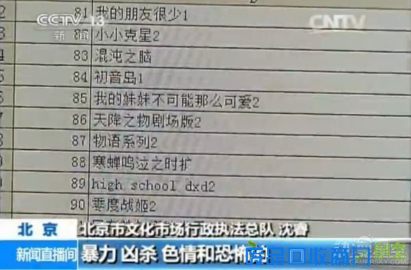 组图：整治暴恐动漫 百余部热门日漫因暴力色情被下架