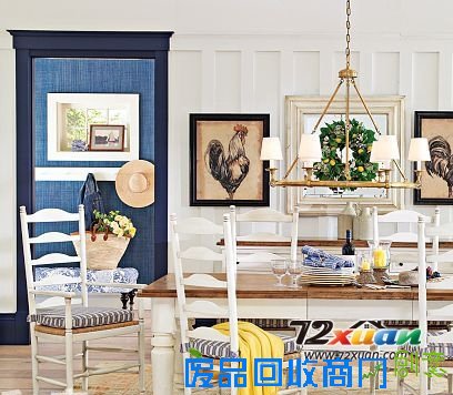 乡村风格餐厅 令人心旷神怡的美丽