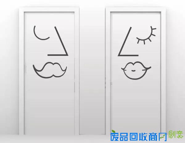 爱死这男女有别的创意 洗手间的创意标识设计艺术(2015