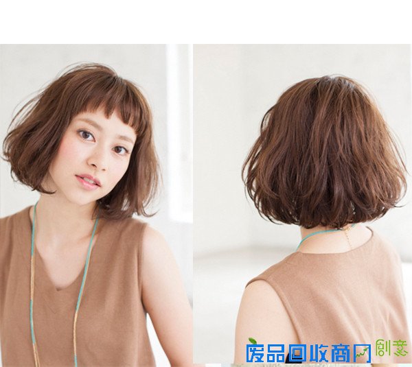 短发刘海发型图片,短发适合什么刘海图片,短发适合的刘海