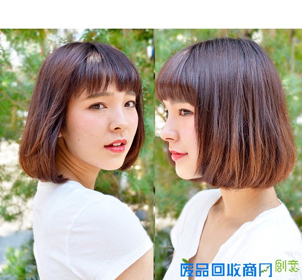 短发刘海发型图片,短发适合什么刘海图片,短发适合的刘海