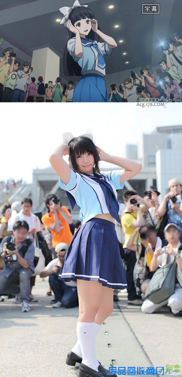 4月新番「写真女友」开播 开场头镜头惊现COSer Enako