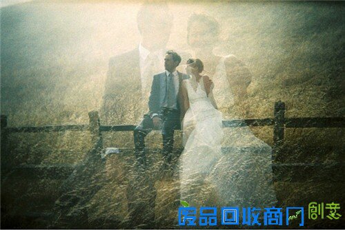 摄影师玩个性 美翻了的双重曝光婚纱照