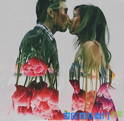 摄影师玩个性 美翻了的双重曝光婚纱照