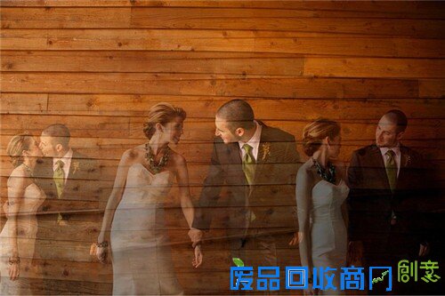 摄影师玩个性 美翻了的双重曝光婚纱照